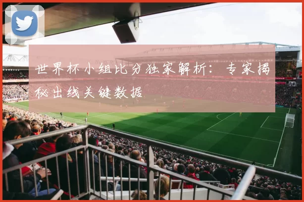 世界杯小组比分独家解析：专家揭秘出线关键数据